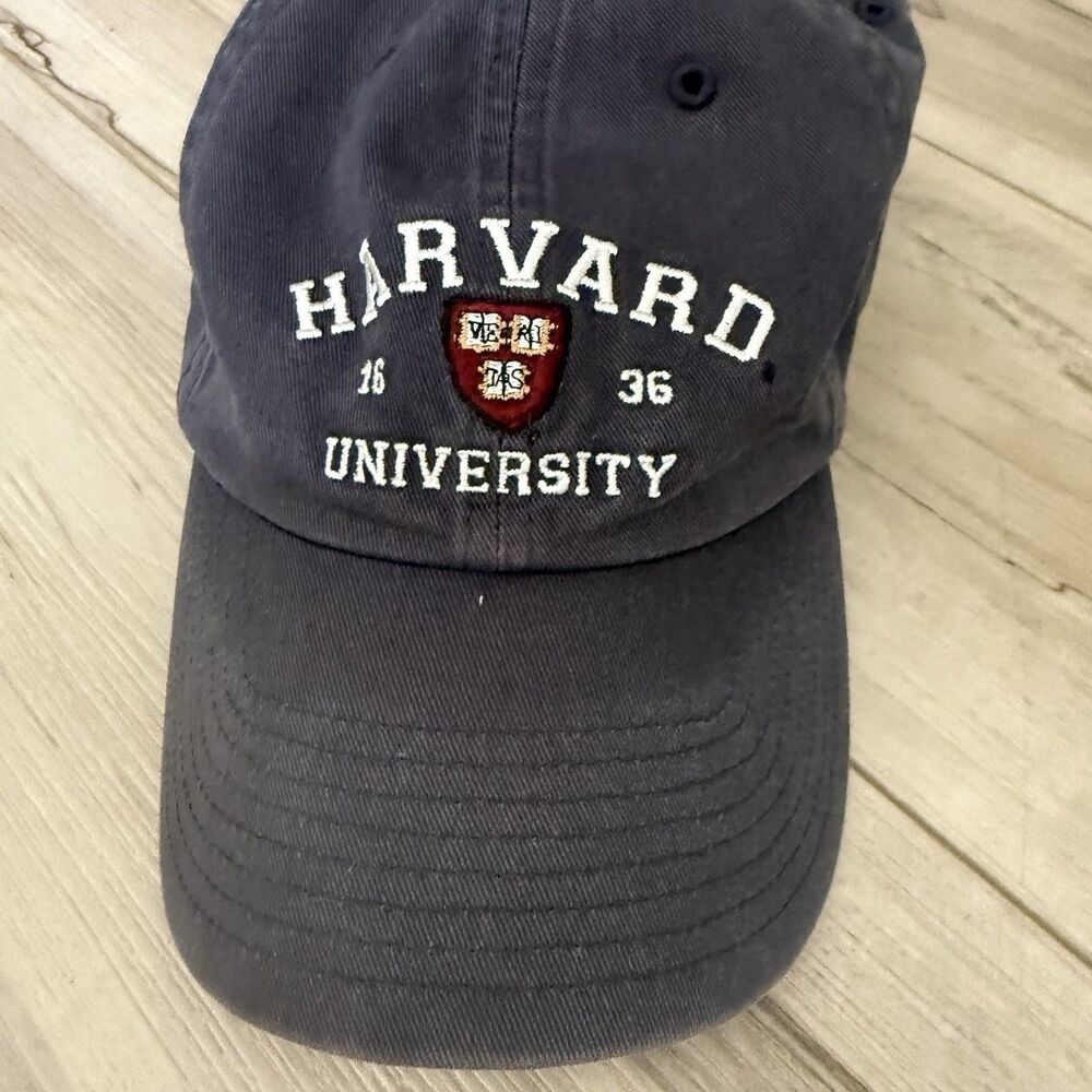 Harvard University Hat Embroidered Adjustable